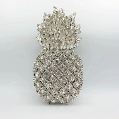 Crystal Pineapple Novelty Clutch (Version II) - Uniquely You Online - Clutch