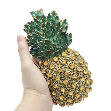 Crystal Pineapple Novelty Clutch (Version II) - Uniquely You Online - Clutch