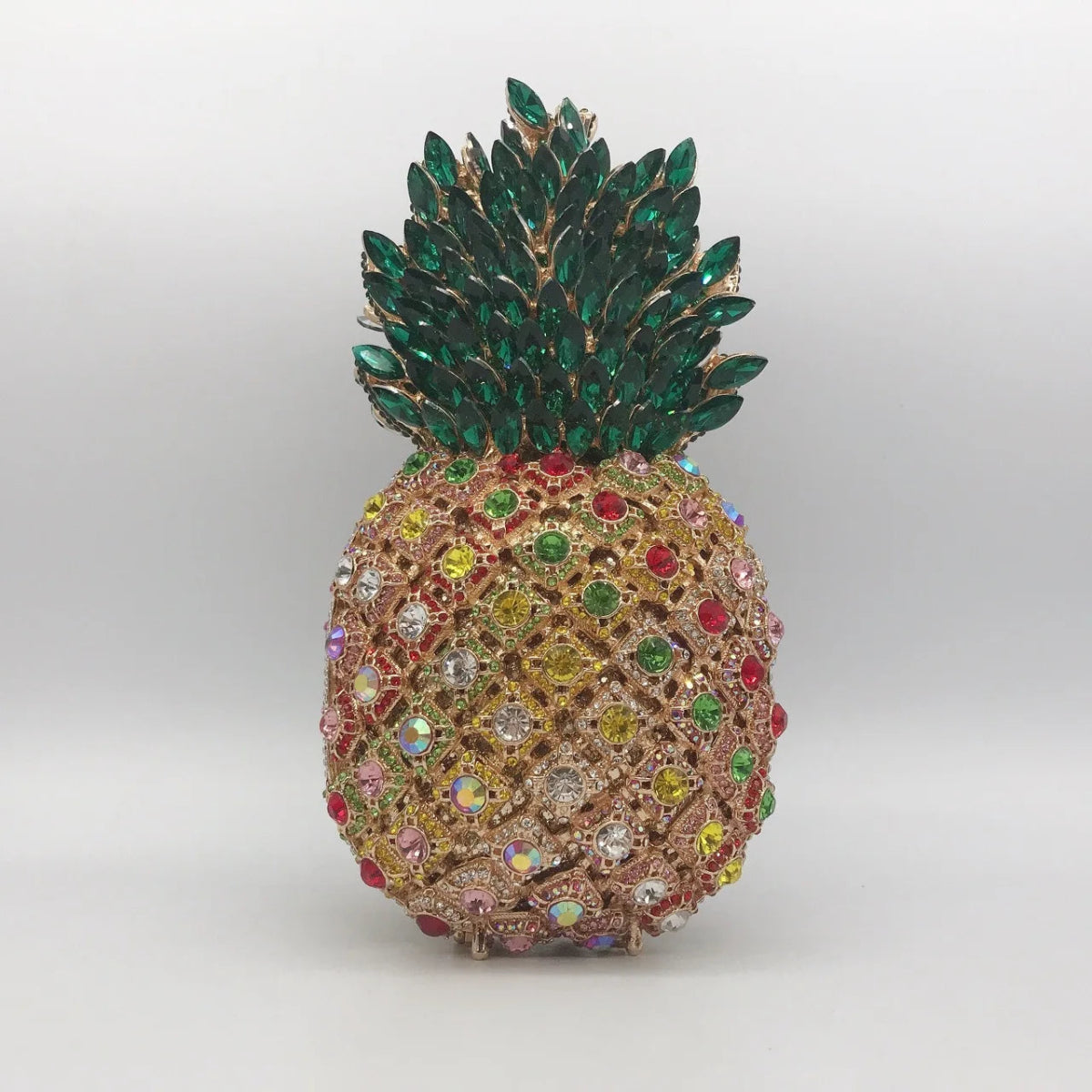 Crystal Pineapple Novelty Clutch (Version II) - Uniquely You Online - Clutch