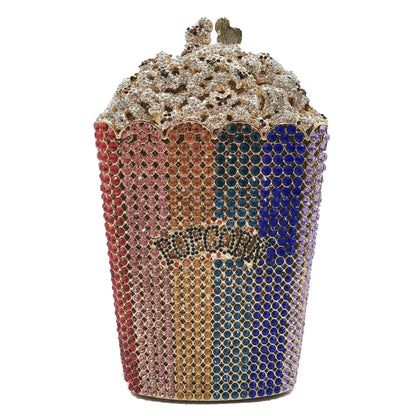 Crystal Popcorn Novelty Bag - Uniquely You Online - Clutch