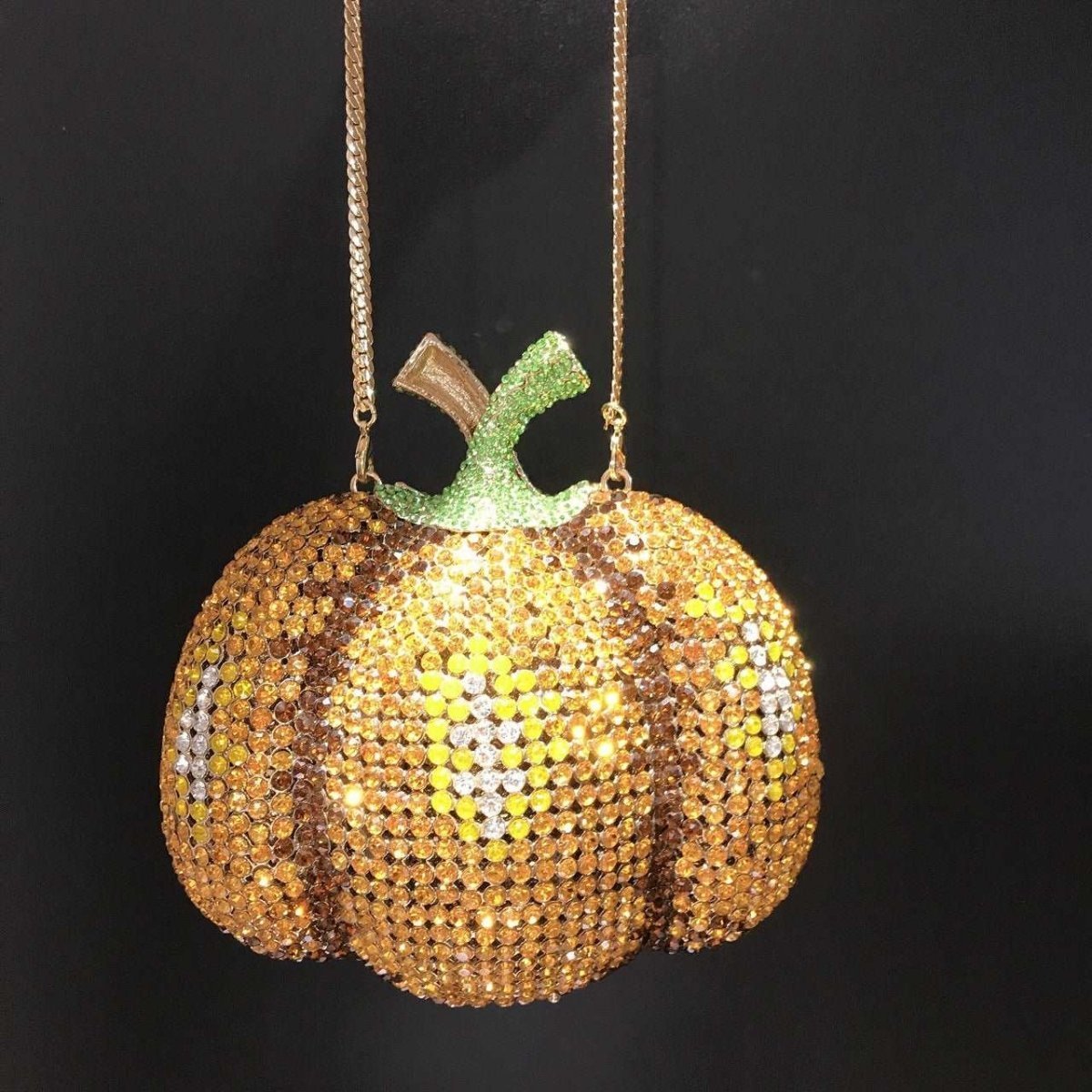 Crystal Pumpkin Clutch - Uniquely You Online - Clutch