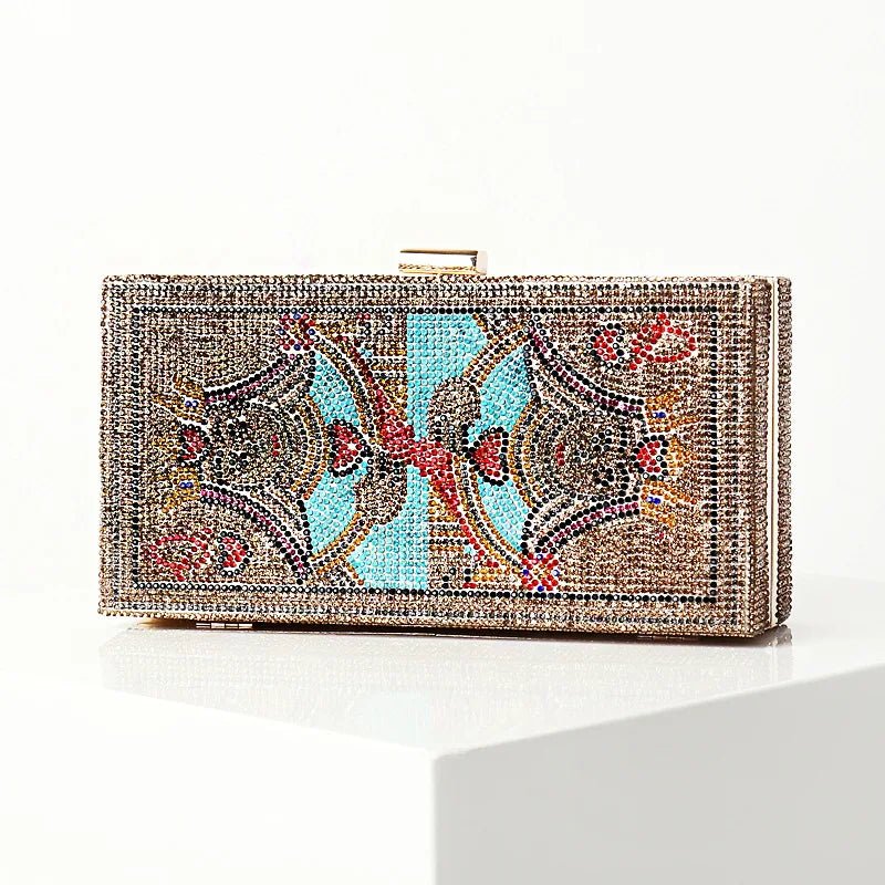 Crystal Queen of Hearts Novelty Clutch - Uniquely You Online - Clutch