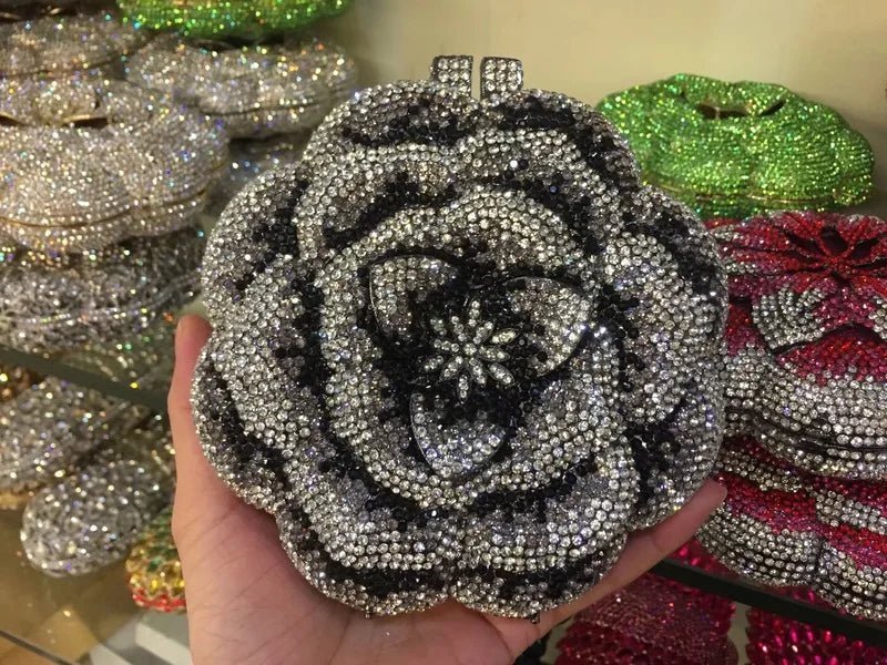 Crystal Rose Novelty Clutch - Uniquely You Online - Clutch