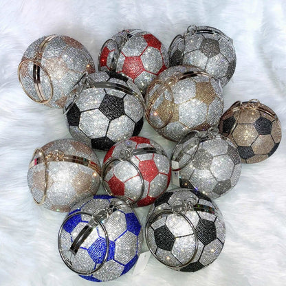 Crystal Soccer and Basketball Novelty Bag - Uniquely You Online - Handbag