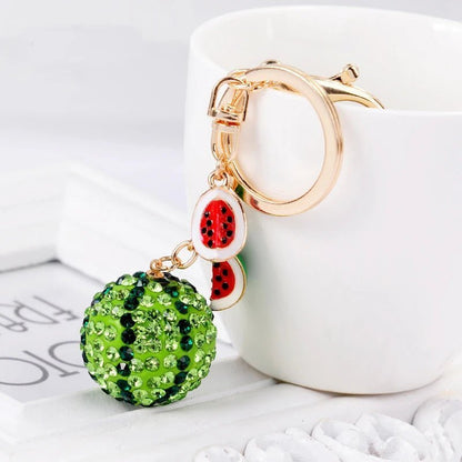 Crystal Watermelon Bag Charm - Uniquely You Online - Bag Charm