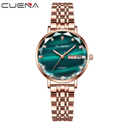 Cuena 6002 Date Bracelet Watch - Uniquely You Online - Watch