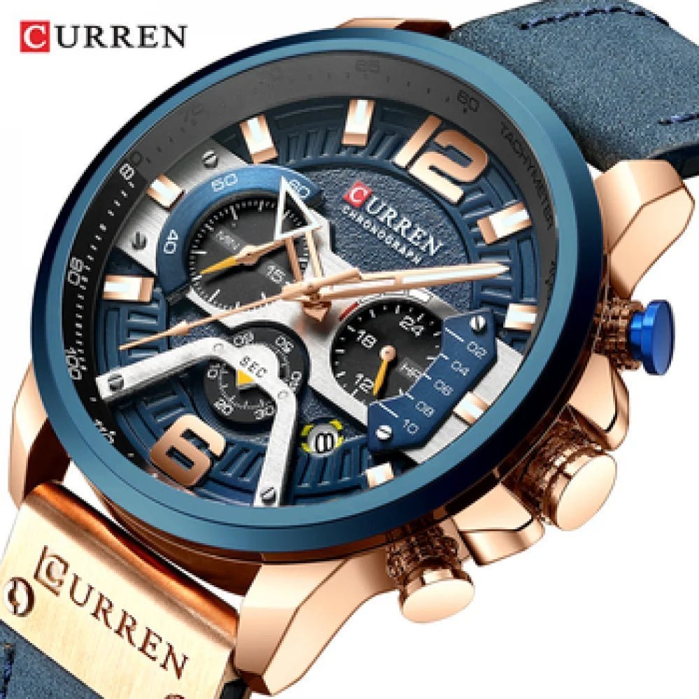 Curren 8329 Quartz Chronograph Watch - Uniquely You Online - Watch