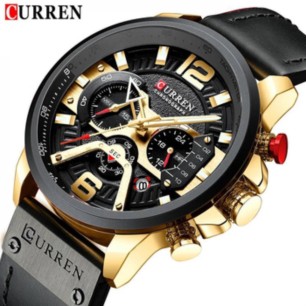 Curren 8329 Quartz Chronograph Watch - Uniquely You Online - Watch