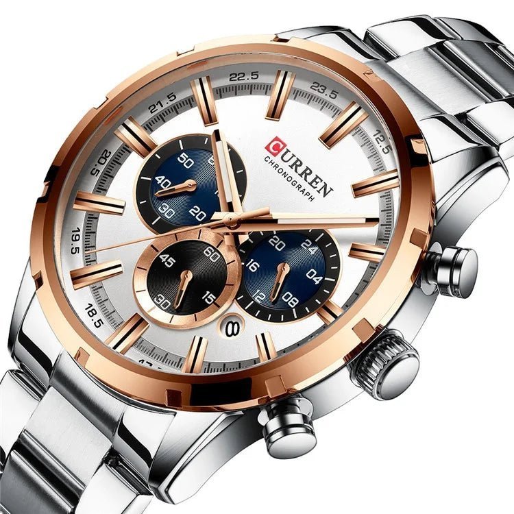 Curren 8355 Stainless Steel Watch - Uniquely You Online - Watch