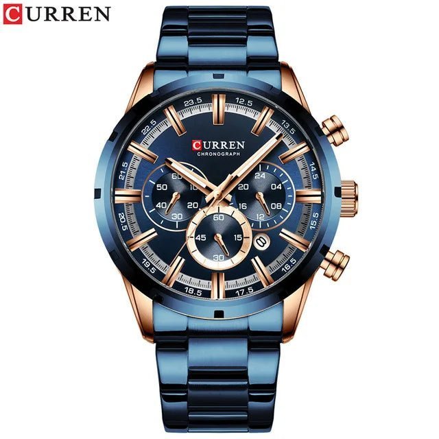 Curren 8355 Stainless Steel Watch - Uniquely You Online - Watch