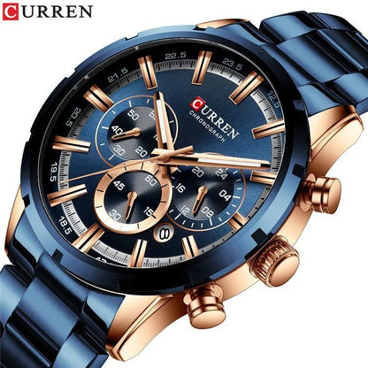 Curren 8355 Stainless Steel Watch - Uniquely You Online - Watch