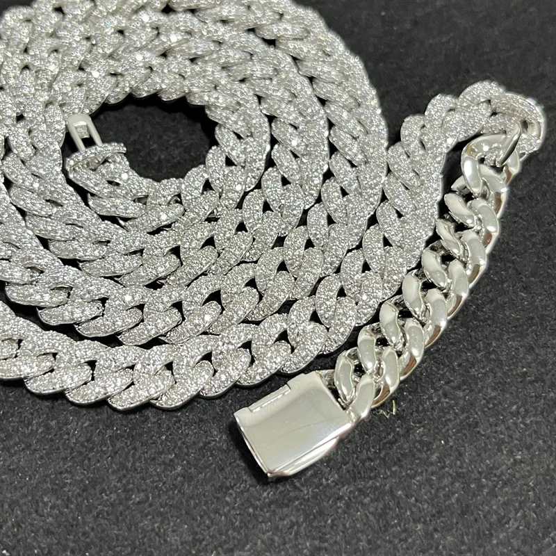 CZ 8MM Micro Pave Cuban Link Chain and Bracelet - Uniquely You Online - Chain and Bracelet