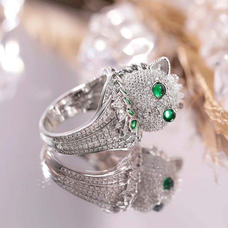 CZ Baby Owl Emerald Ring - Uniquely You Online - Ring