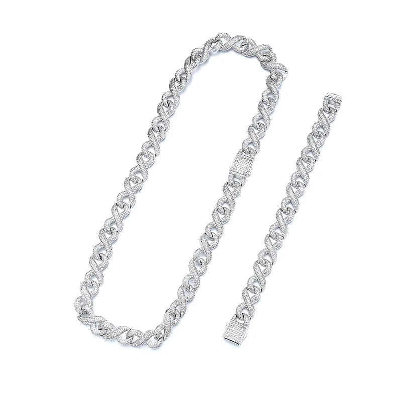 CZ Barbed Spike Link Chain - Uniquely You Online - Chains