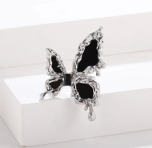 CZ Black Butterfly Ring - Uniquely You Online - Ring
