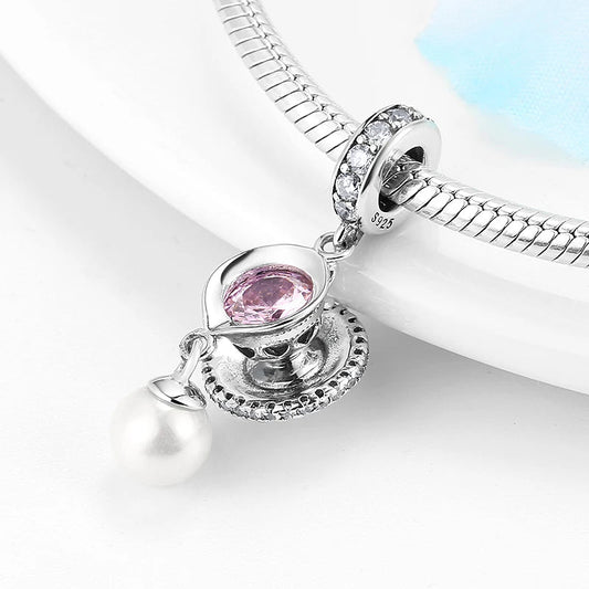 CZ Cup of Tea Charms - Uniquely You Online - Charms