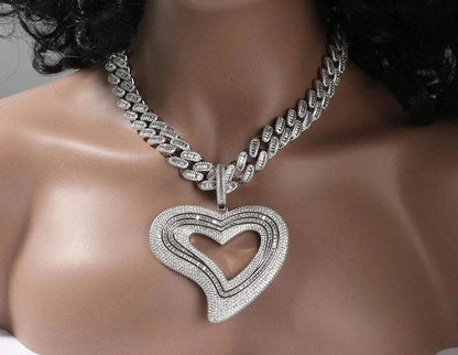 CZ Heart Pendant with Necklace - Uniquely You Online - Pendant with Necklace