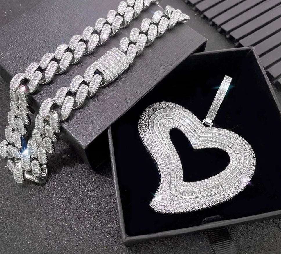 CZ Heart Pendant with Necklace - Uniquely You Online - Pendant with Necklace