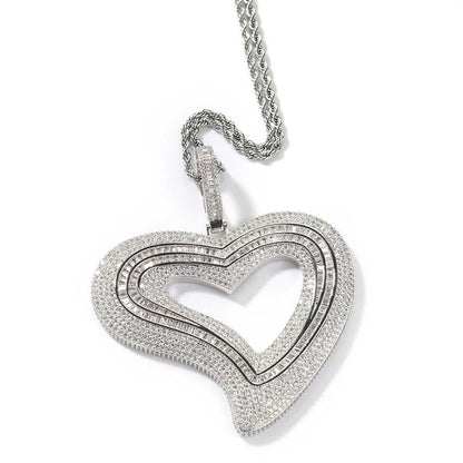 CZ Heart Pendant with Necklace - Uniquely You Online - Pendant with Necklace