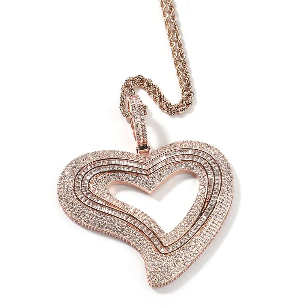 CZ Heart Pendant with Necklace - Uniquely You Online - Pendant with Necklace