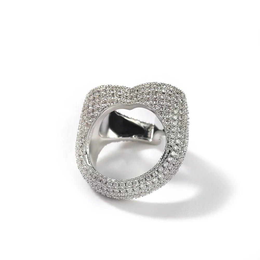 CZ Hollow Heart Ring - Uniquely You Online - Ring