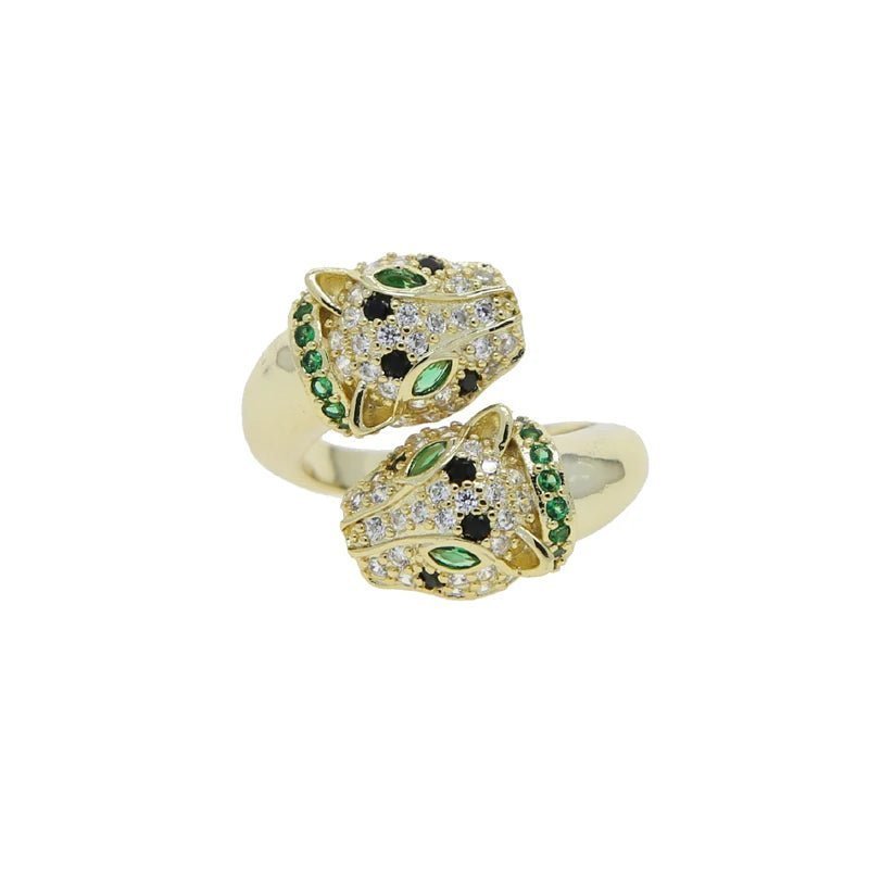 CZ Jaguar Duo Wrap Ring - Uniquely You Online - Ring