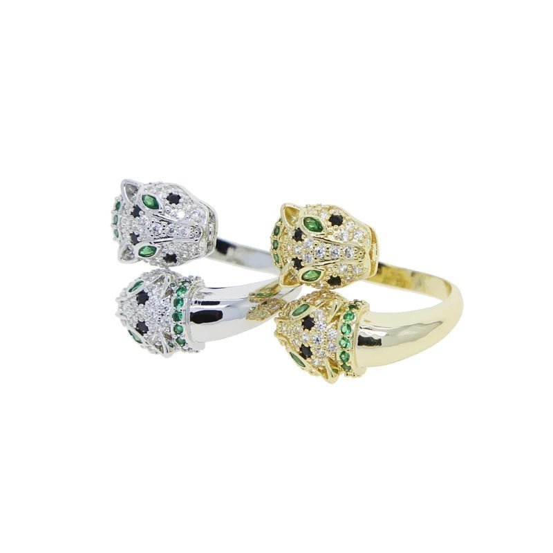 CZ Jaguar Duo Wrap Ring - Uniquely You Online - Ring