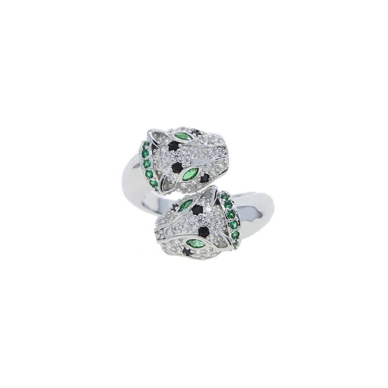 CZ Jaguar Duo Wrap Ring - Uniquely You Online - Ring