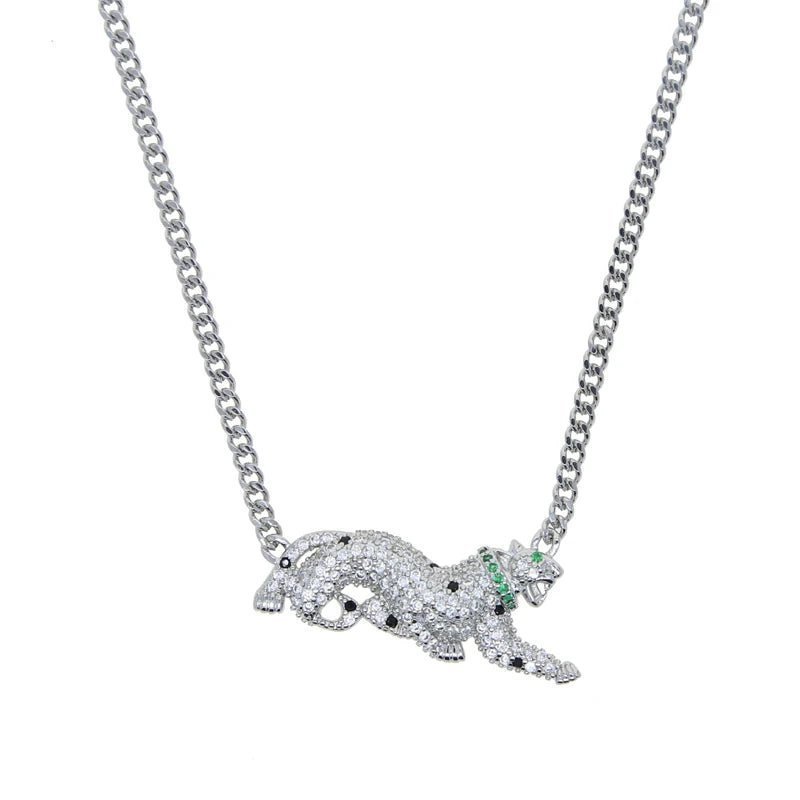 CZ Leopard Necklace - Uniquely You Online - Necklace