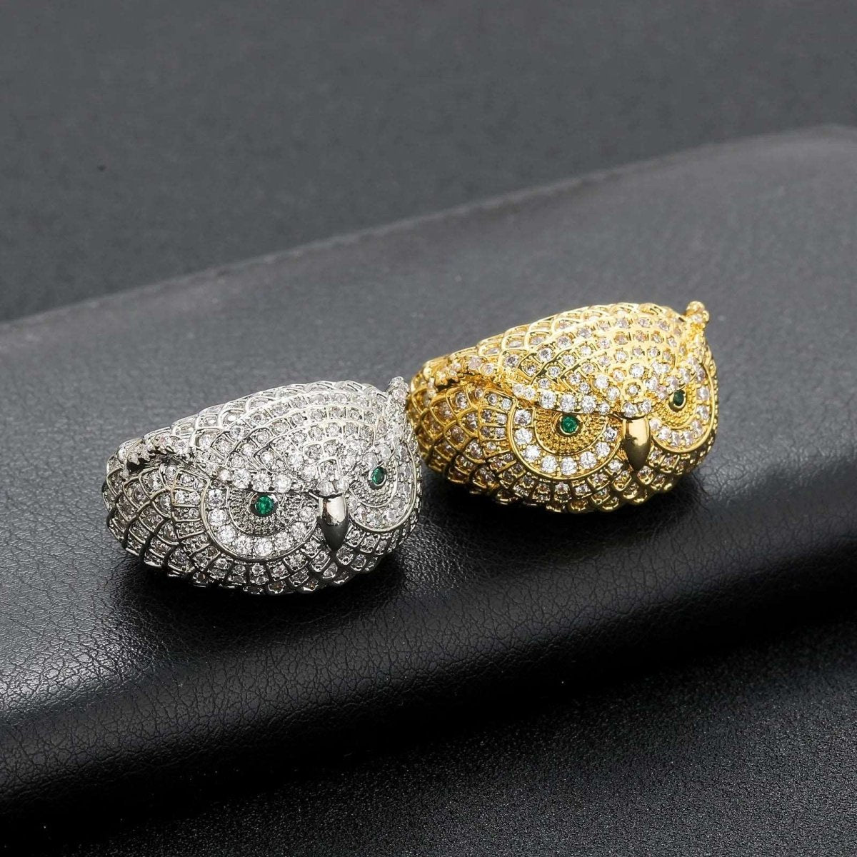 CZ Retro Owl Statement Ring - Uniquely You Online - Ring