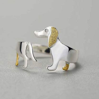 Dachshund Adjustable Ring - Uniquely You Online - Ring