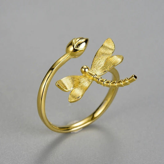 Dragonfly Wrap Ring - Uniquely You Online - Ring