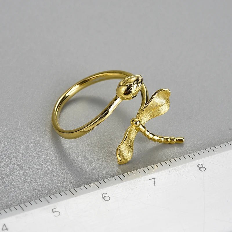 Dragonfly Wrap Ring - Uniquely You Online - Ring