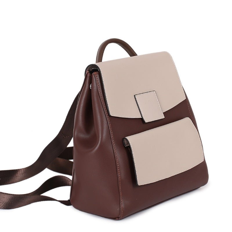 Duo Leather Backpack - Uniquely You Online - Backpack