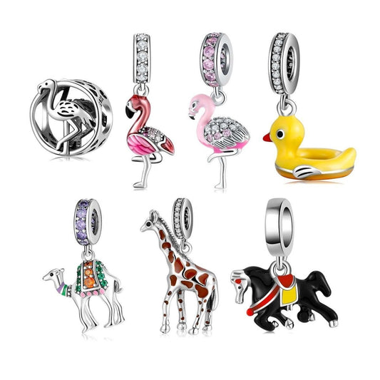 Enamel Birds and Animal Charms - Uniquely You Online - Charms