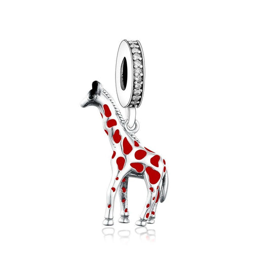 Enamel Giraffe Charm - Uniquely You Online - Charms