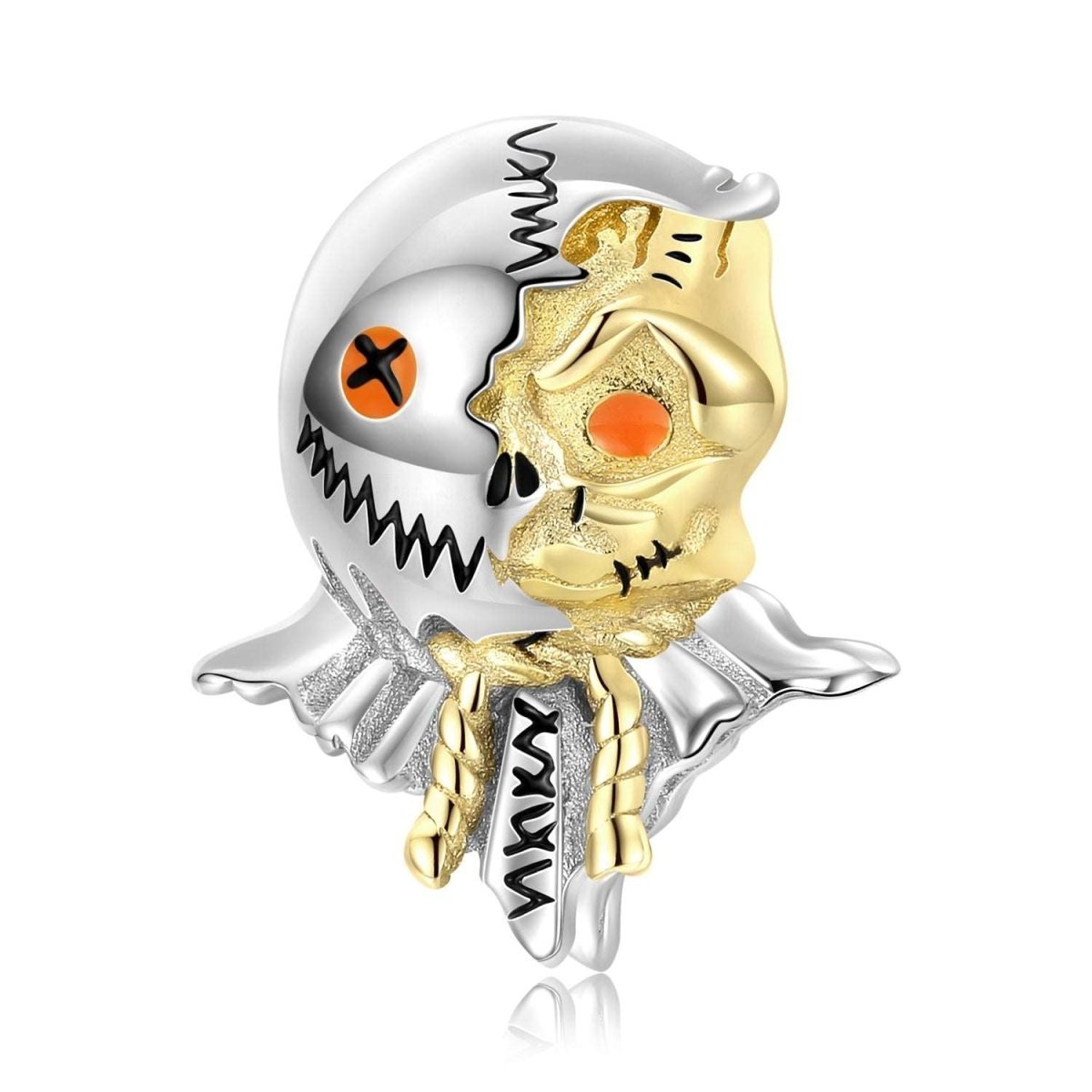 Enamel Skull Cartoon Charms - Uniquely You Online - Charms