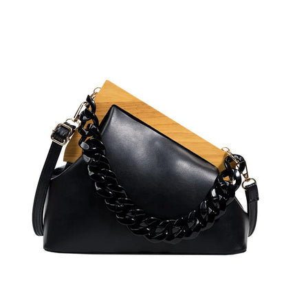 F-Clip Chain Clutch - Uniquely You Online - Handbag