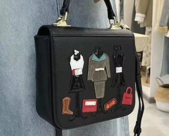 Fashion Wardrobe Embroidered Crossbody - Uniquely You Online - Handbag