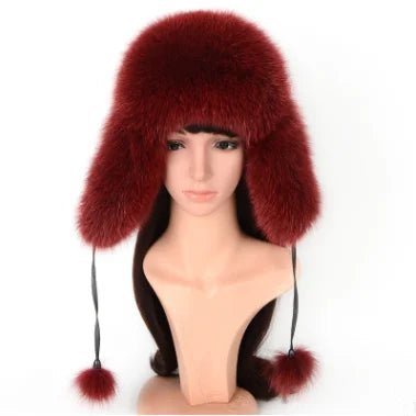 Faux Fur Fluffy Pom Hat - Uniquely You Online - Hat