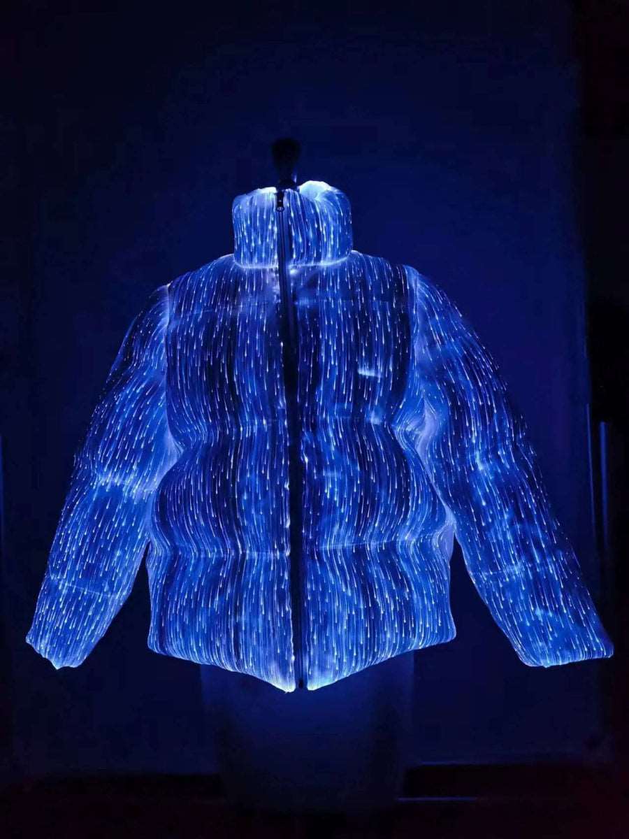 Fiber Optic Down Puffer Coat - Uniquely You Online - Coat