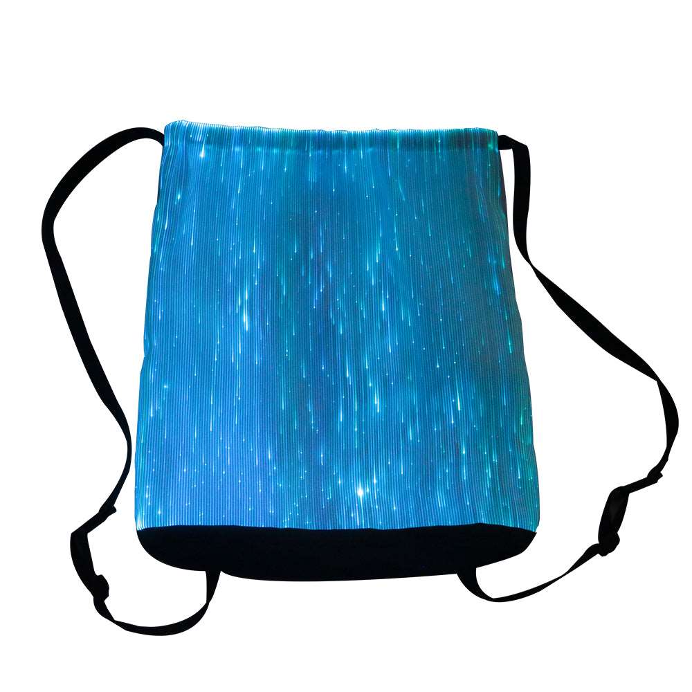 Fiber Optic Drawstring Bag - Uniquely You Online - Backpack