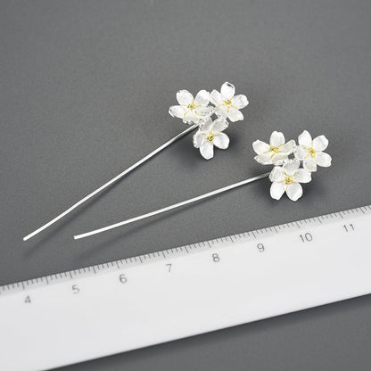 Flower Drop Line Earrings - Uniquely You Online - Earrings