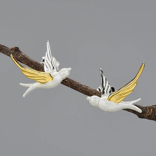 Flying Bird Stud Earrings - Uniquely You Online - Earrings