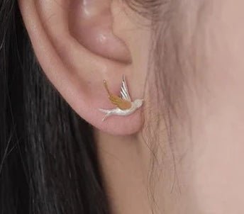 Flying Bird Stud Earrings - Uniquely You Online - Earrings