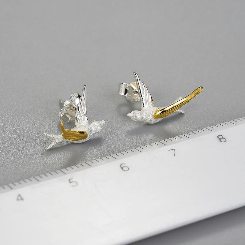 Flying Bird Stud Earrings - Uniquely You Online - Earrings