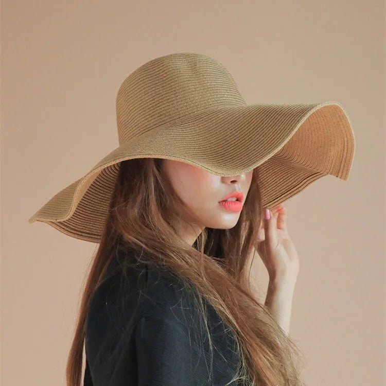 Folding Summer Straw Hat - Uniquely You Online - Hat