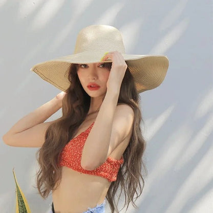 Folding Summer Straw Hat - Uniquely You Online - Hat