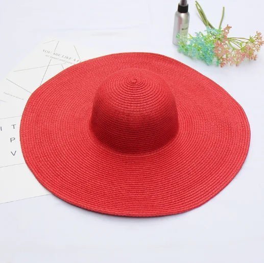 Folding Summer Straw Hat - Uniquely You Online - Hat