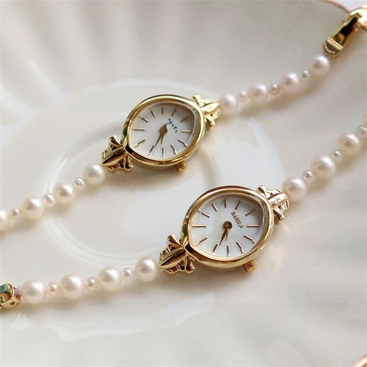 Fresh Water Pearl Quartz Watch - Uniquely You Online - Watch